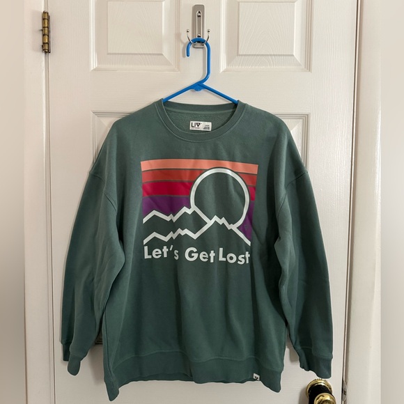 Liv Outdoor Sweaters - Women’s Liv Outdoor Graphic Crew Neck